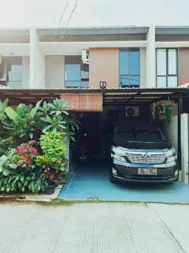 over kredit rumah 2 lantai la palma grande setu bekasi