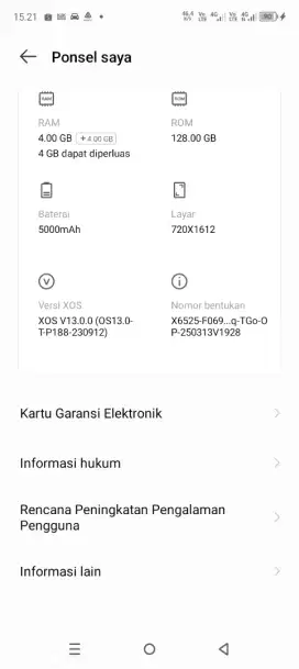 Infinix smart 8 8 /128  mulus