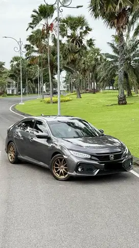 2018 CASH! KM 60rb! Honda Civic Turbo 1.5 E Hatchback CVT (W)