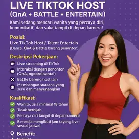 HOST LIVE DANCE TIKTOK