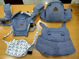 Gendongan bayi model hipseat merek i-Angel Miracle Melange