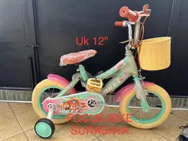 SEPEDA ANAK ANAK UKURAN 12 MURMER