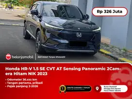 [ SENSING ] Honda HRV HR V 1.5 SE CVT AT Sensing Panoramic Hitam 2023
