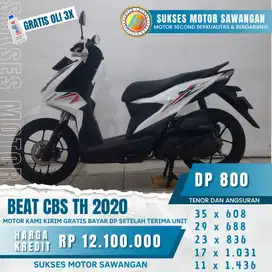 MURAH MERIAH DP HANYA 500 RIBU SYARAT CUKUP KTP & KK BEAT CBS 2020