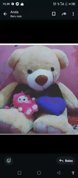 Jual boneka Tedy jumbo