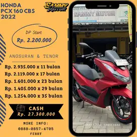 PCX 160 CBS 2022 KM LOW