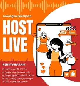 Di cari host live wanita