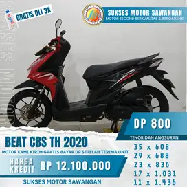 1 jam proses ACC order pake CC/Kredivo HONDA BEAT CBS2020 Plat JAKARTA