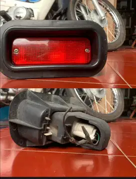 Jam digutal dan rear foglamp