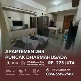 PUNCAK DHARMAHUSADA 2BR‼️ Apartemen Furnish Raya MERR dekat Unair C
