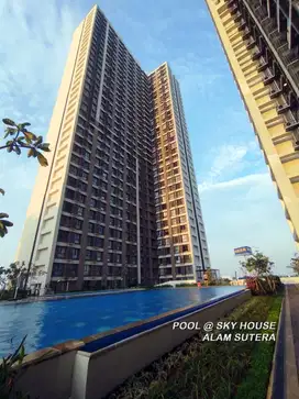 jual cepat Apartemen Sky House alam sutera deket ikea