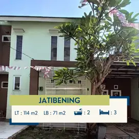 Dijual Cepat Rumah 2 Lantai Lokasi Strategis di Jatibening Bekasi