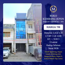 JUAL RUKO KEMBANG JEPUN SURABAYA PABEAN CANTIKAN TANAH NGANTONG HGB