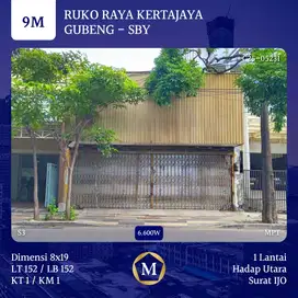 JUAL RUKO RAYA KERTAJAYA SURABAYA GUBENG SURAT IJO 1LT RAMAI STRATEGIS