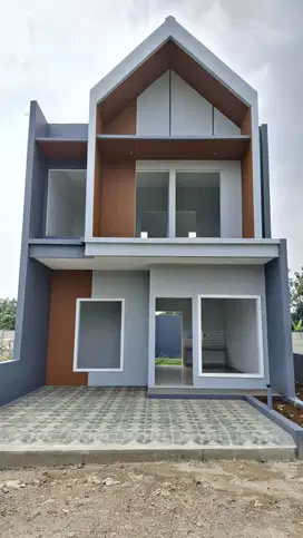rumah 2 lantai full bata merah di sukahati cibinong 3 jt all in