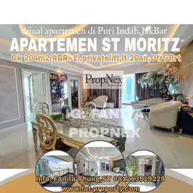 MURAH Dijual Apt mewah ST MORITZ Twr Presidential uk 204m2(4BR+1)