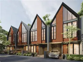 Rumah 2 Lantai Dekat Toll Kukusan, Kampus UI dan Stasiun Depok