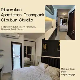 Disewakan Apartemen Transpark Cibubur Studio