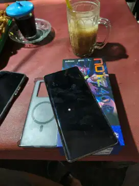 Infinix note 40 pro fullset minus wireless charger rusak