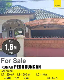 DIJUAL RUMAH DI PEDURUNGAN A3971