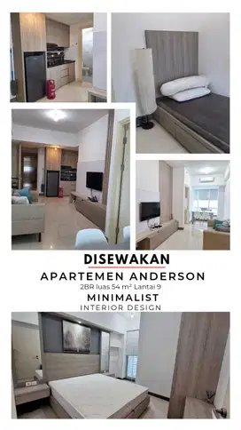 Murah Disewakan Apartment Anderson Pakuwon Mall