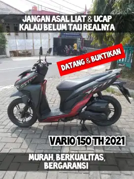 VARIO 150 MERAH HITAM TH 2021, BERKUALITAS