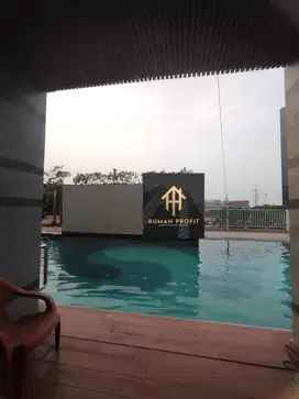 Disewakan apartemen Pacifik garden lantai 3 view kolam renang