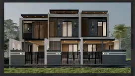 Dijual Rumah Baru Modern Tropical di Surabaya