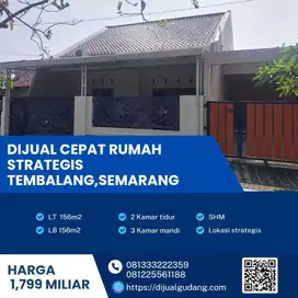 Rumah mewah astetic luas 156 m lokasi Semarang Dijual cepat!