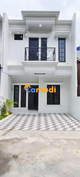 Rumah Inden LT120 bisa pilih fasad strategis belakang KPP Pasar Minggu