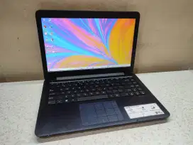 Asus mobile amd e2 ram 4gb ssd 128gb batre 4-5jam terawat 14inchi slim
