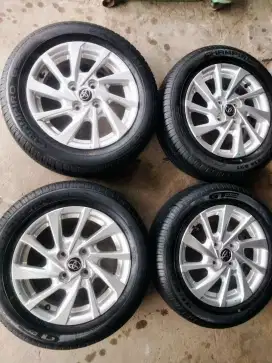 Velg ORI Agya 2024 R14 Pcd 100, Ban GT 175/65 R14 Nik 2024 Tebel 98%
