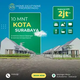 Rumah murah dekat surabaya DP 0 disukodono masangan