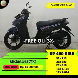 DP CUMA 400RIBU YAMAHA GEAR TAHUN 2023