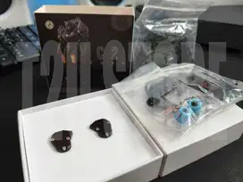 TinHiFi C2 2025 / Hitam Mic - 8 Core Silver Plate Copper