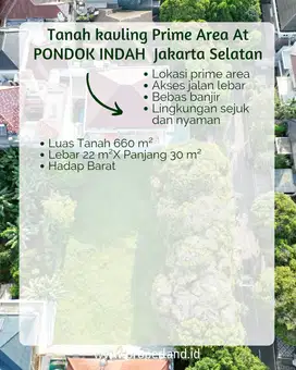 TANAH KAVLING METRO ALAM III PONDOK INDAH