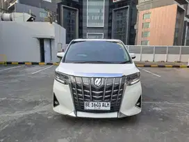 Toyota Alphard 2018 Face lift Putih Metalik