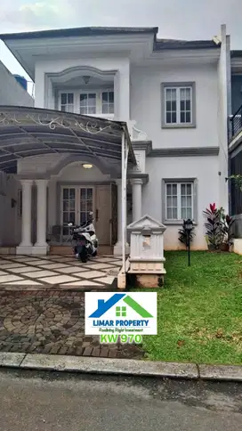 Rumah Full Furnish Nyaman Terawat Lokasi Cozy Kota Wisata Cibubur