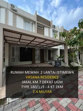 Rumah Mewah 2 Lantai Istimewa di Perumahan Vasana Residence