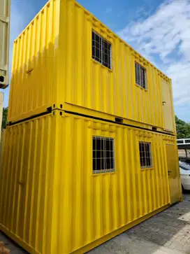 kontainer kantor ukuran 20 feet Container office 20 ft