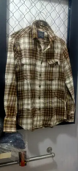 Kemeja flanel authentic size xs