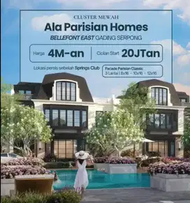 Rumah the springs club gading serpong bellefont east by summarecon ser