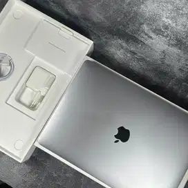 Macbook Air M1 8/256GB Space Grey BH 100 CC 10 Garansi Ibox 19 Sept 25