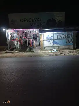 Dijual kanopi bekas toko