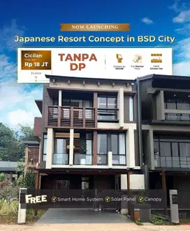 DIJUAL Rumah 3 Lantai Samping Tol di BSD CITY HIERA Cluster WYNYARD