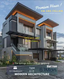 Summarecon Gading Serpong presented CLUSTER ARDEA HERON 3lt inc lift!