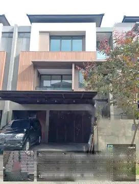 Rumah 3 lantai siap huni di The Zora Cluster Kazumi BSD
