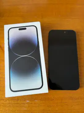 WTS IPHONE 14 PRO MAX 128BGB IBOX GARANSI RESMI INDONESIA -SPACE BLACK