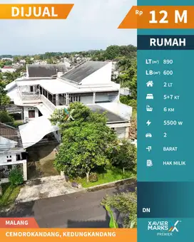 Rumah Di Cemorokandang, Kedungkandang Malang(OLX696)