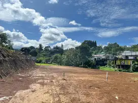 Tanah 203m2 di cisarua puncak SHM akses Mudah Dekat Safari